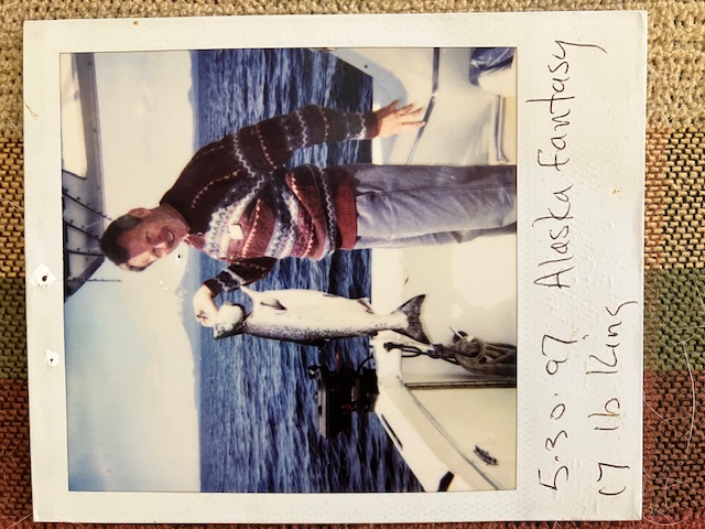 Bill Eeg Fishing Alaska 1997